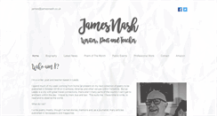 Desktop Screenshot of jamesnash.co.uk